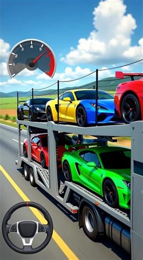 Car Transporter Truck Driving Simulator ByteThink 28