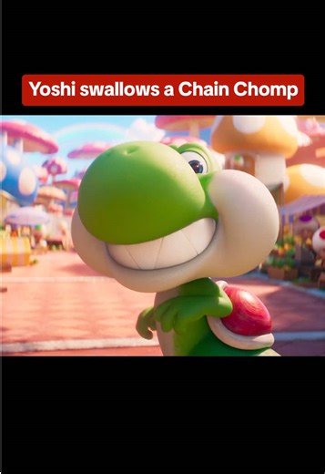Yoshi's Adorable Kirby Impression in Super Mario Galaxy Movie