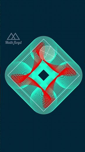 Diamond Spirograph Simulation | Math Floyd