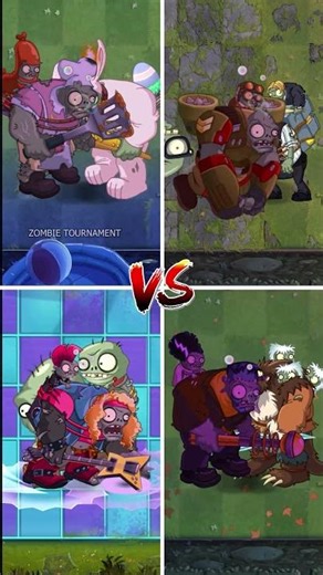 PvZ 2 - Gargantuar Zombies Vs Gargantuar Zombies - P138 - Who Will Win? #shorts #pvz2