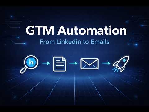 Full GTM Pipeline with UI Using Claude Code | LinkedIn → Email → Instantly