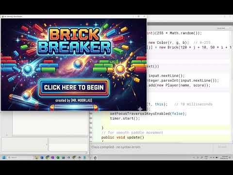 Brick Breaker Part 9 - Reading in a Text File of High Scores