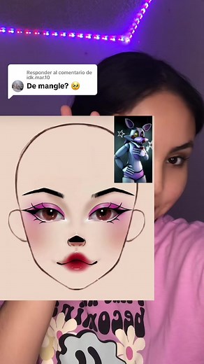 Mangle Makeup Tutorial for FNAF Fans