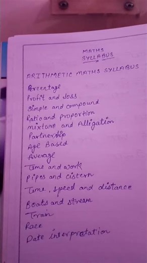 ssc ka arithmetic maths syllabus 👀👀‪@Laxmiyadav-h4k4u‬