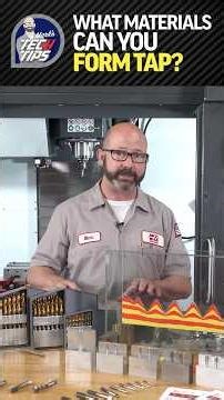 Not all materials are form-tap friendly taps#haascnc #haasautomation #haastooling #haas #cnc #fyp
