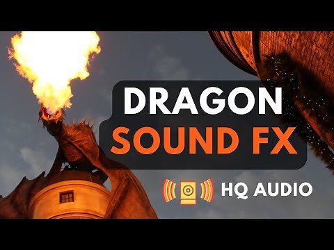 Dragon Sound Effect / Flying / Steps / Roar / Fire (NO Copyright)