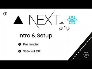 What is Next.js? in Tamil | Intro and Project Set up Next JS Tamil | Next JS Beginner series Tamil