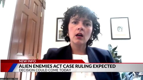 Alien Enemies Act case ruling expected Tuesday