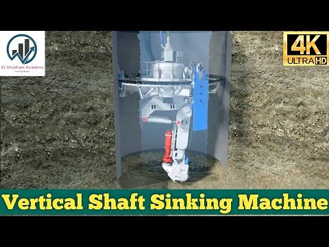 Vertical Shaft Sinking Machine | Advanced Construction Technology | Modern Construction Techniques