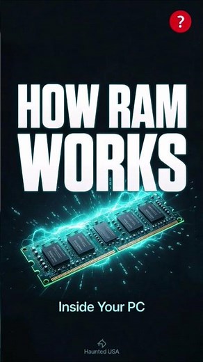 How Computer RAM Works Inside Your PC Explained #RAM #Computer #Tech #Science