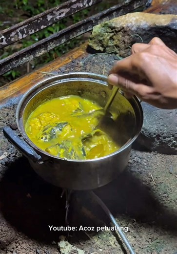 Memasak Nasi dan Ikan di Sawah untuk Makan Malam