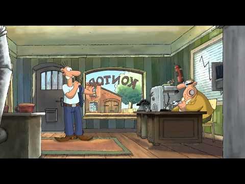 Filmclip: Werner und Meister Rörich im Büro WERNER EISKALT (Kinostart: 23.Juni 2011)