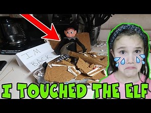 I Touched My Elf! Elf Breaks Gingerbread House! How To Restore Elf's Magic! Elf Caught Moving