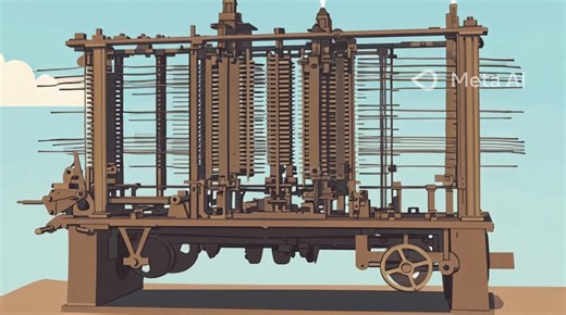 Charles Babbage, an English mathemati- cian who lived in the early 1800s, spent much of his own personal fortune attempting to build a mechanical calculating machine that he called an ‘‘analytical engine.’’ The analyti- cal engine resembles the modern computer in many conceptual ways. A photo of an early version of the analytical engine is shown in Figure 1.12. Babbage’s machine envisioned the use of Jacquard’s punched cards for input data and for the program, provided memory for internal storag