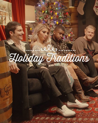 We sat down with our friend Mickey Guyton to talk about our favorite holiday traditions and memories! 🎄 Catch all the warm moments we shared during the debut of Cracker Barrel Old Country Store’s Sounds of the Season: Together Again on December 15th. #CrackerBarrelMoment | Pentatonix