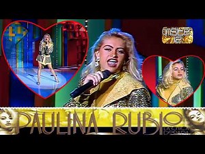 Paulina Rubio - Mío (Remastered) En Vivo Tv Show SBDGNT 1993 HD