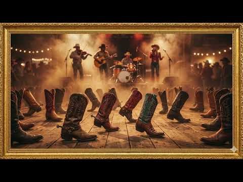 Boot scootin' cowboy boots 4K Frame TV Art | screensaver