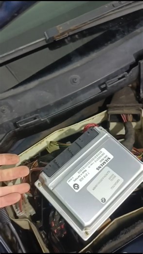 BMW E39 engine block for reflashing, EWS reset, immobilizer, Euro 2