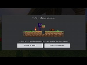 SOLUTION BLOCK error in Minecraft Bedrock Quick and easy
