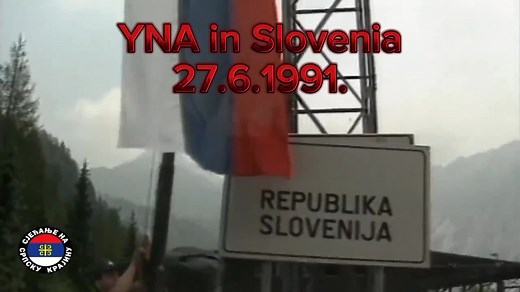 Yugoslavia War in 1991: Start of Yugo Wars in Slovenia