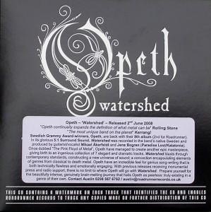 Opeth - Watershed