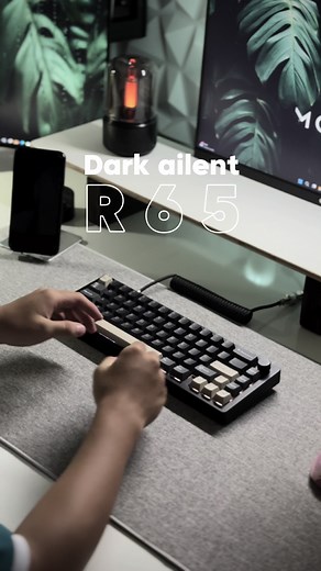 sound test keyboards dark ailent r65#soundtest #keyboard #decor #xuhuong #chill #r65