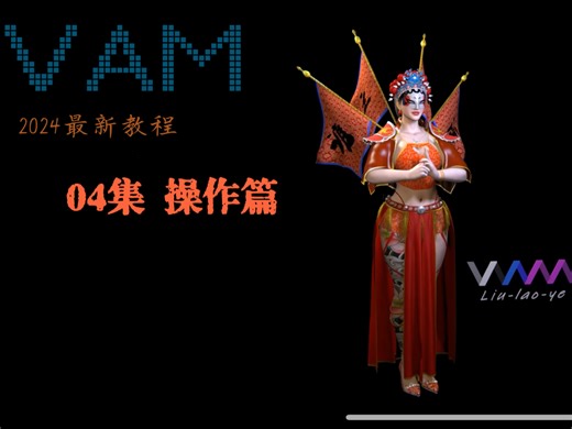vam新手入门-基础操作篇 最新最清楚的讲解 快速上手