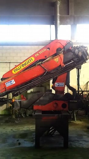 Grúa ocasión - Used crane Palfinger PK 11000 (www.transgruas.com)