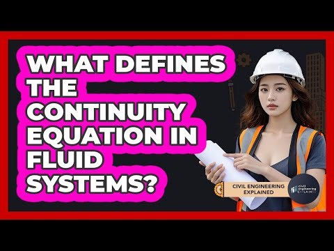 What Defines The Continuity Equation In Fluid Systems?