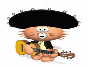 Happy Birthday/Feliz Cumpleaños starring Señor Gato