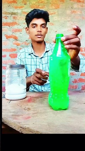 The Secret Bottle Flip Trick! 🤯 || Crazy science Zone || #experiment #shorts #14