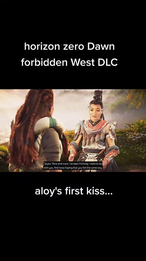 Aloy's First Kiss in Horizon Forbidden West - Goth Girl Gamer