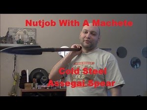 Cold Steel 95ES - Assegai Spear - Full Review and Meat (and gel!) Test