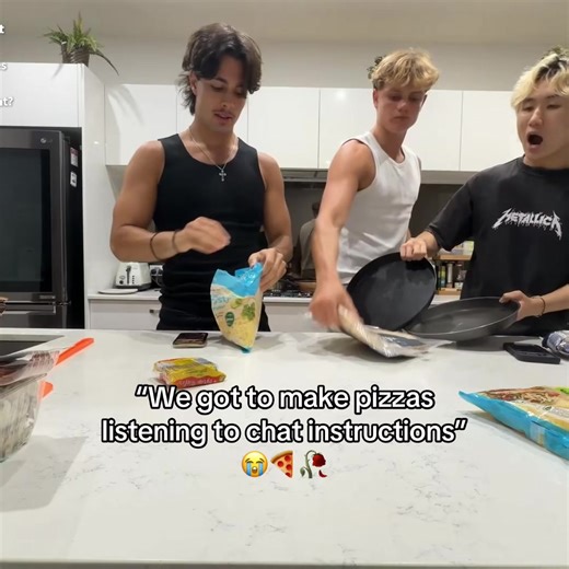 Making Pizzas with Chat Instructions on Twitch