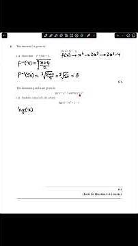 Functions | GCSE Higher Maths #gcsemaths #edexcel #functions #exam #mathsrevision #mathstips
