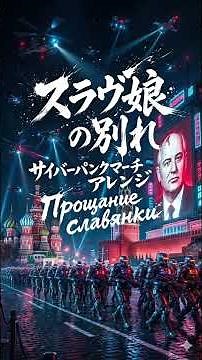 ソ連軍歌「スラヴ娘の別れ」 サイバーパンクマーチアレンジ USSR "Farewell of Slavianka” Прощание славянки cyber punk March