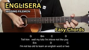 2.2K views · 117 reactions | Englisera - Missing Filemon | Guitar Tutorial | Guitar Chords #MissingFilemon #englisera #bossbiong | Boss Biong | Facebook