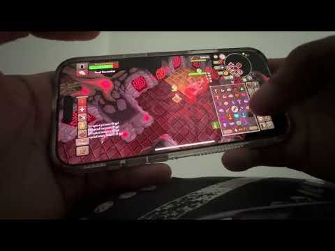 What 3000+ hours of PvM on Mobile looks like (Corrupted gauntlet example)