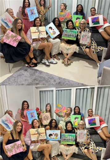 Dica de actividade pra fazer com as amigas cheeeck 🫰🏾✨ Eu ameeei essa tarde de pinturas, networking, diversão. É muito bom e extremamente necessário esses momentos assim com as amigas, eu acho que recarrega as energias🥹