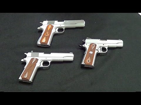 Ruger SR1911 vs Remington R1 vs Springfield 1911 Mil-Spec - Which is the best for you?