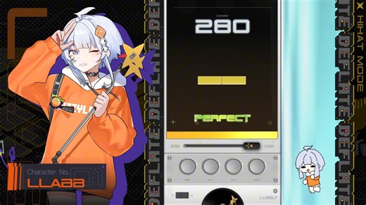 或许是你想玩的下落式4k美少女鼓机音游？！STEAM心愿单已开启！|| DEFLATE音序真空 ||