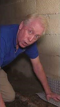 Why Water Never Touches This Crawl Space Floor #crawlspace #crawlspacerepair