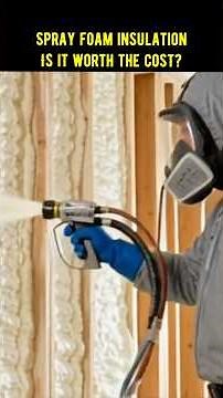 Is spray Foam Insulation worth the Extra Money? How Much More is Spray Foam Insulation?