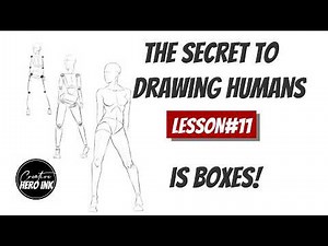 Lesson #11 The Secret to Drawing Humans… Is Boxes!