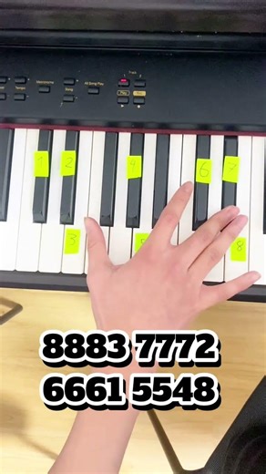 Runaway-Kanye West(piano Tutorial)#pianotutorial #easy #piano #shorts