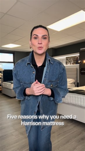 Moy Furniture Centre on Instagram: "Five reasons why you need a Harrison Spinks Mattress ✨ 1. There is currently 20% off our Harrison Mattresses — now is the time! 2. It boasts all-natural fillings 🐑 3. These natural fillings are harvested from Harrison’s own farm. The mattresses are also hand-stitched too 🚜 4. Harrison mattresses offer a seasonal turn ☀️❄️ 5. There is a spring-within-spring technology which offers more support for a better night’s sleep. It also ensures more longevity for you