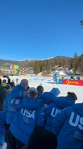 The Stifel U.S. Alpine Ski Team women’s tech athletes came out in FORCE to the fourth stage of the Tour de Ski 🇺🇸🇺🇸 ONE TEAM. #stifelusskiteam | U.S. Ski & Snowboard Team