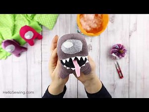 How to Make an Among Us Imposter Plush // Free Pattern