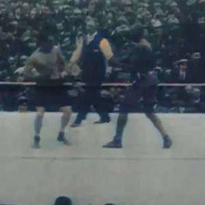 STANLEY KETCHEL V JACK JOHNSON Date: 1909-10-16 Location: Mission Street Arena, Colma, California, USA Referee: Jack Welsh Ketchel drops Johnson in the 12th only to be wiped out with the very next punch!# #boxing #history | Boxing Now