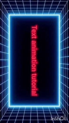 Text animation tutorial in inshot #inshot #editing